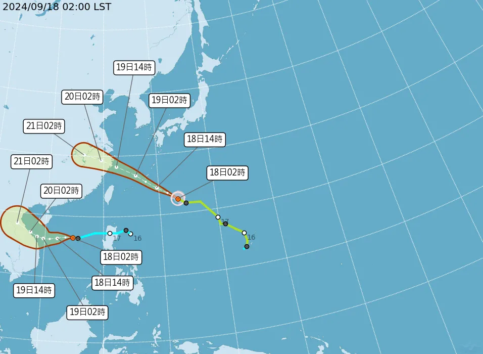 新颱風「蘇力」今將生成！最新預測路徑曝　大雷雨連炸5天