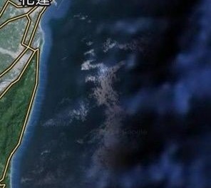 谷歌地圖外海「驚見人臉」！一看位置竟在花蓮　網：媽祖在天佑台灣